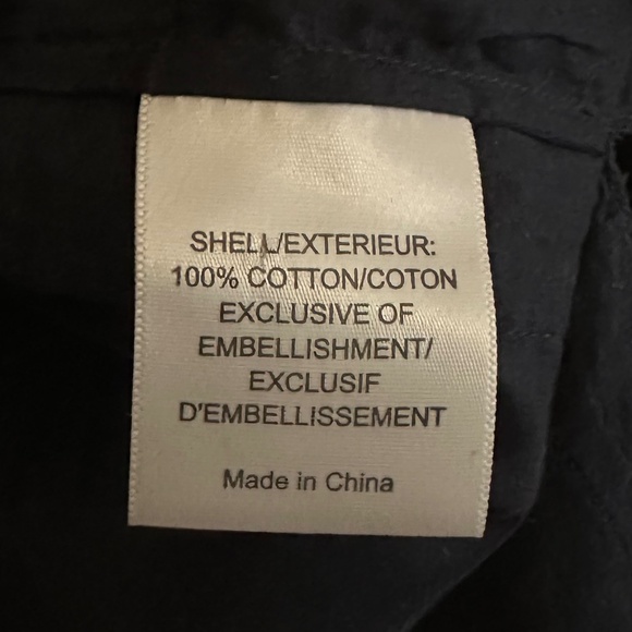 Tory Burch Long Sleeve Tunic Blouse Sequin Embellishments Size 6 - Picture 11 of 12